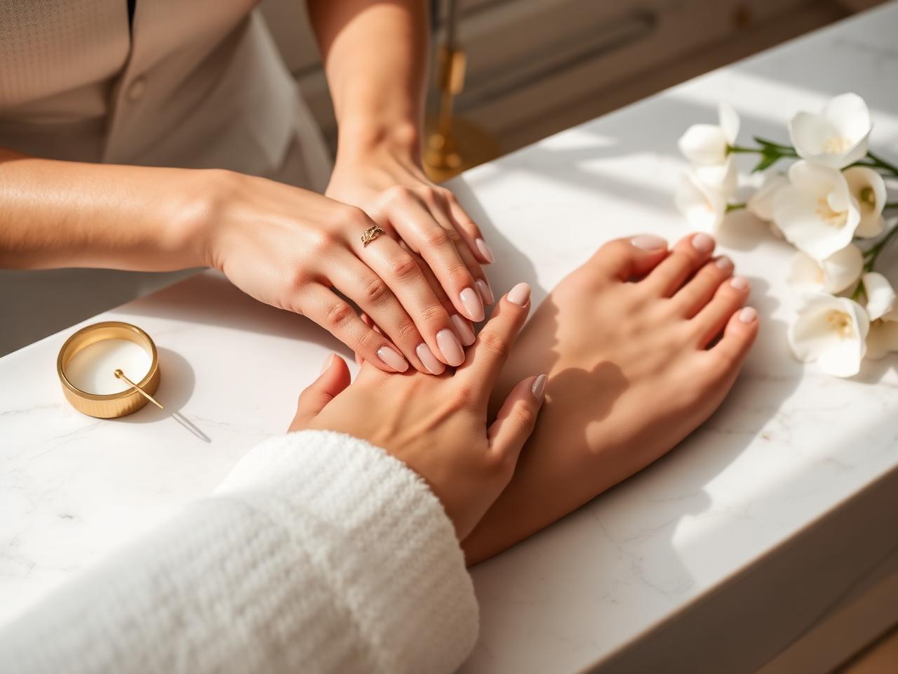 Manicure & Pedicure at Bloomingdale Spa Chania